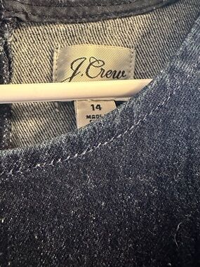 CLOSET CLOSING J. Crew Women's Dark Blue Denim Dress